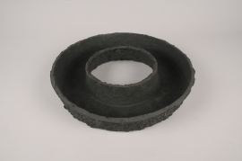 B241QV Black biolit bio wreath D35cm H5.5cm