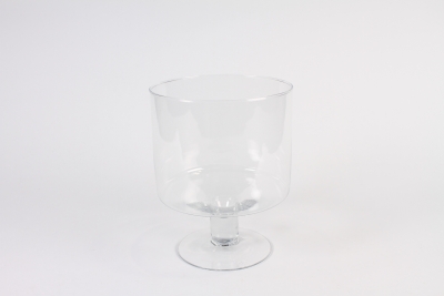 B242IH Coupe en verre sur pied D18.5cm H23.5cm