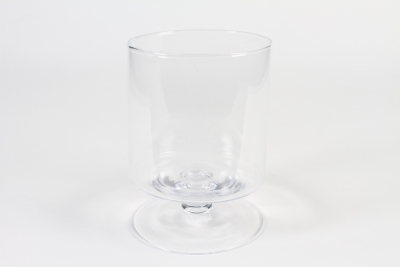 B243IH Coupe en verre sur pied D14cm H19cm
