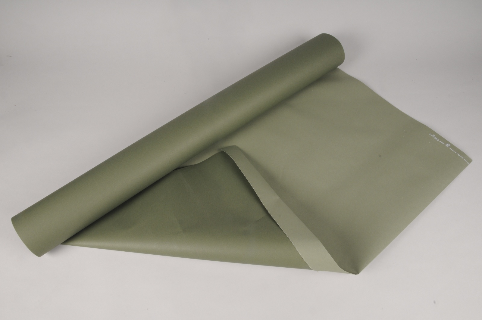 10m roll of Light Khaki & Pale Green Duo Kraft Wrapping Paper (500mm w –  Cascayde