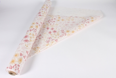 B353QX Rouleau de papier �cologique floral 80cmx40m