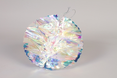 B9-000003 Set de 2 boules iris�es D40cm