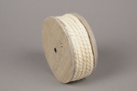 x164wg Cream roll jute yarn D8mmx7m