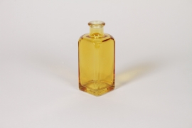CV-000041 Flacon en verre ambre H13cm