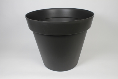 DB-000010 Pot toscane anthracite D80cm H67cm