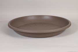 DB-000025 Brown toscana saucer D65cm