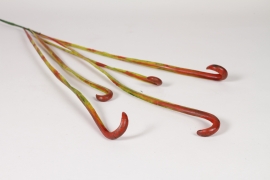 DI-000380 Artificial green red carnivorous plant H106cm