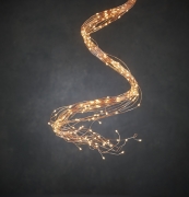 DQ-000511 Copper wire light bundle 900 white LEDs 3m