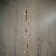 DQ-000641 Black branch garland 200 warm white LEDs 3.6m