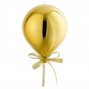 DQ-000769 Ballon en plastique or &agrave; supendre D30cm