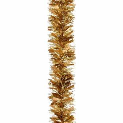 DQ-000789 Gold tinsel garland H183cm