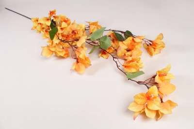 ED-000002 Bougainvilliers artificiel orange H130cm