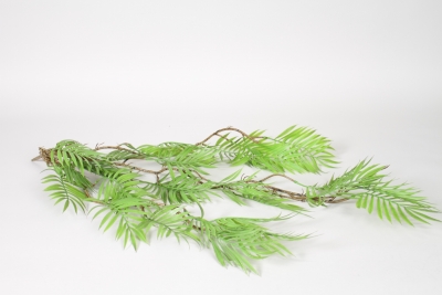 ED-000017 Piquet de chamadeora artificiel vert H72cm