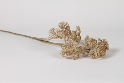 EE-000325 Cream artificial yarrow H72cm