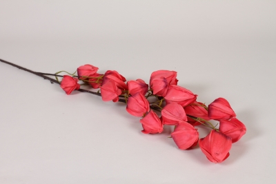 EE-000333 Artificial red physalis H90cm