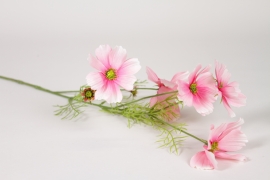EE-000358 Cosmos artificiel rose H75cm