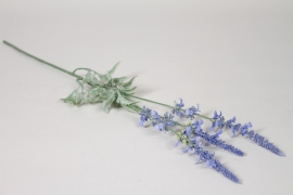 EE-000363 Lavande artificielle bleu H60cm