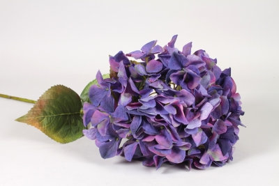 EE-000370 Purple artificial hydrangea H90cm