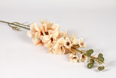 EE-000377 Delphinium artificiel jaune H87cm