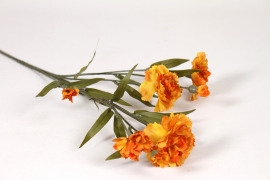 EE-000380 Artificial orange dianthus H70cm