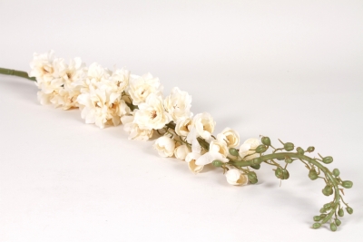 EE-000384 Delphinium artificiel cr�me H130cm