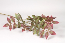 EE-000389 Branche de mahonia artificiel vert H100cm