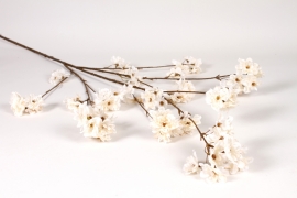EE-000392 White artificial cherry blossom tree H126cm