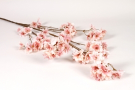 EE-000393 Cerisier artificiel vieux rose H126cm
