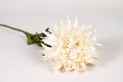 EE-000397 Chrysantheme artificiel cr�me H63cm