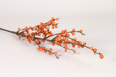 EE-000410 Artificial light orange holly 90cm