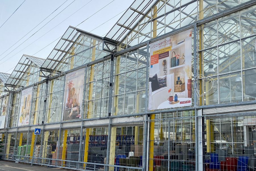 Entr�e magasin Lecomptoir.com Le Comptoir du jardin ou Le comptoir des Fleuristes