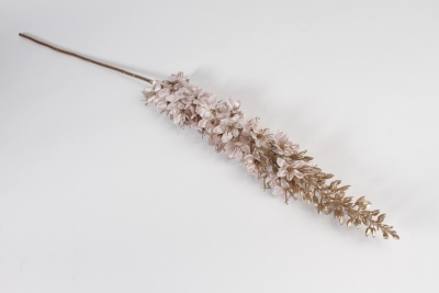 Eremurus artificiel cr�me ros� et or H107cm