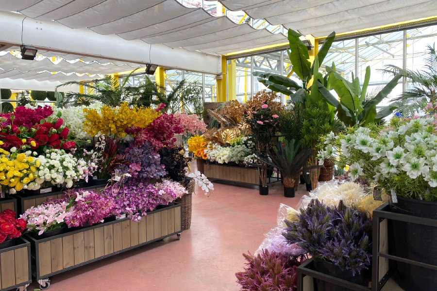 Fleurs artificielles Lecomptoir.com Le comptoir du jardin ou Le Comptoir des Fleuristes