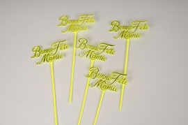 GM00Y8 Pack of 24 pics Bonne Fête Mamie