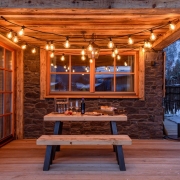 Guirlande guinguette noire 16 douilles L500cm