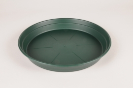 H7-000047 Green plastic saucer D22cm