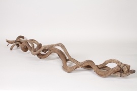 HM-000040 Pack of 3 natural wood vines D2-5cm H100cm