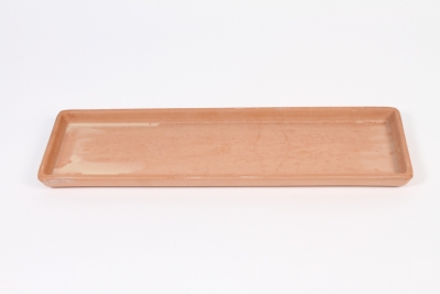 KF-000033 Bleached terracotta saucer 61x18cm