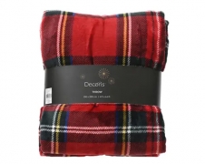 KI-000377 Plaid en flanelle tartan &eacute;cossais 150x200cm