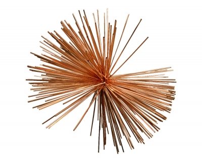 KI-000664 Decorative copper sparkle D60cm
