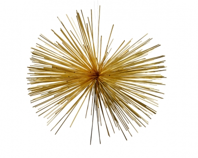 KI-000665 Decorative gold sparkle D45cm