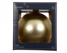 KI-000755 Matte gold glass ball D15cm
