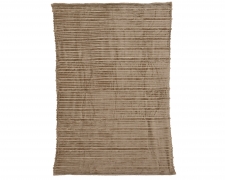 KI-000819 Plaid fourrure gris 170x130cm