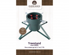 KI-000820 Pied de sapin en m&eacute;tal D46cm