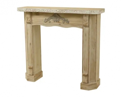 KI-000828 Chemin�e en bois 111X29,5cm H100cm