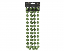 KI-000834 Green bead garland D2cm L270cm