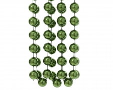 KI-000834 Guirlande de perles xxl vert D2cm L270cm