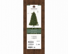 KI-000851 Malm&ouml; artificial hinged christams tree green D104cm H150cm