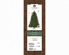 KI-000852 Malm&ouml; artificial hinged christams tree green D119cm H180cm