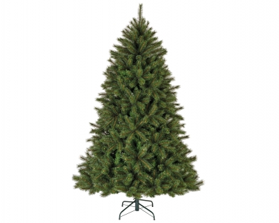 KI-000852 Sapin Malm� artificiel vert givr� D119cm H180cm